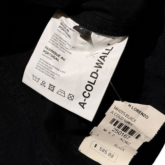 $585 Dyed split denim jacket - Picture 4 of 5